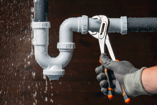 Professional Leak Detection technician working in Amelia, OH